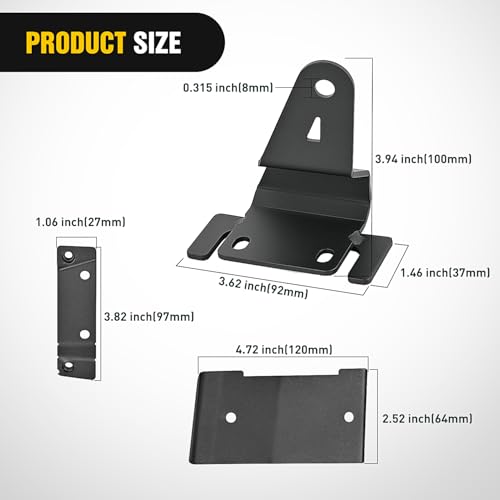 Image of Nilight 42 inch Curved Light Bar Bracket for Ford Bronco 2021 2022 2023 2024
