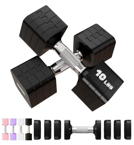 Image of 15LB 20LB 30LB 40LB 50LB Adjustable Dumbbell Set Free Weights Dumbbells Set for Women Men Hand Weights Sets Adjust Dumbbell Weight Sets for Home Gym Exercise Workout Strength Training Equipments