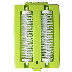 Froiny Dubbele Borstel Hoofd Handheld Tapijt Tafel Borstel Plastic Veegmachine Crumb Dirt Cleaner Roller Tool…