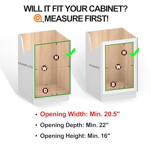 2-Tier-Cabinet-Pull-Out-Shelves-20-W-x-22-D-Chrome-Heavy-Gauge-Wire-Kitchen-Cabinet-Organizer-100-lbs-Capacity-Ball-Bearing-Glides-Min-21-Opening-Pots-Pans-Organizer