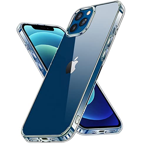Image of amazon basics Ultra Hybrid Clear Camera Protection Back Cover Case For Iphone 12 Pro Max-(Polycarbonate|Transparent)