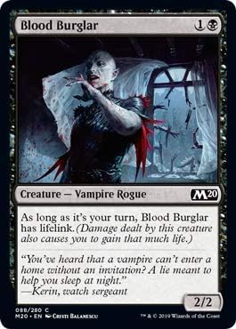 Magic: The Gathering - Blood Burglar - Core Set 2020