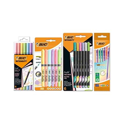 Set de Escritorio BIC Pastel con 23 piezas Cover