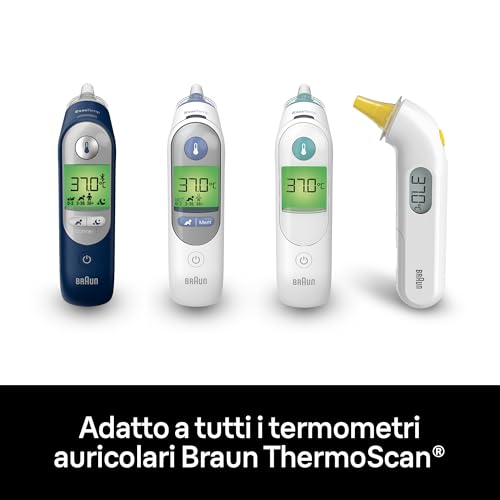 Braun ThermoScan Hygiene Caps, 40 pezzi, Compatibile con i termometri auricolari Braun ThermoScan, LF40 - Immagine 4