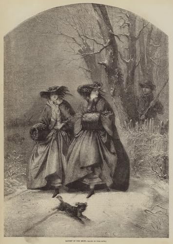Imagen Lienzo Atrapado en la nieve Jules David pintura vintage de alta definicion 60x90