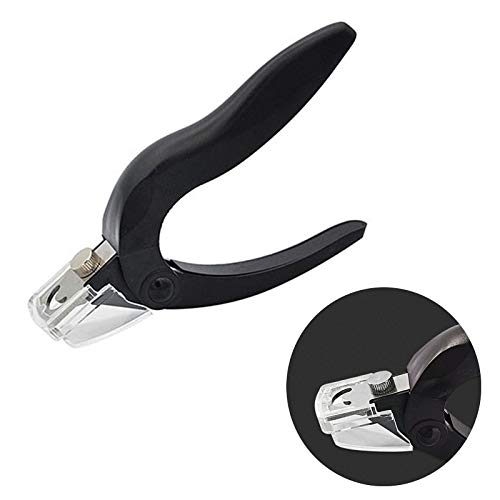 Gofypel Acrylic Nail Clipper Nail Tip Clipper Edge Cutter Professional Nail Art Cutter Fake Nail Tips Clipper False Nail Trimmer Manicure Tool for Salon Home Beauty Design DIY Nail Art 2 Pcs