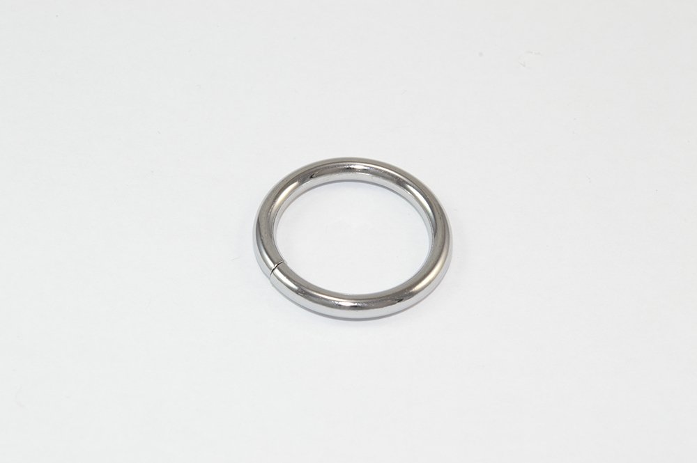 20MM Internal Diameter Curtain Pole Ring Polished Chrome Metal Pack of 120