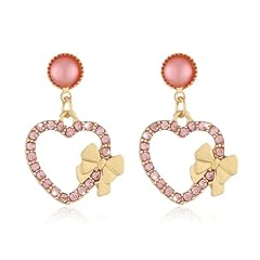 Heart Bow Earrings