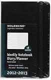  Moleskine 2012-2013 Weekly Notebook Diary/Planner: 18 Months July 2012 - December 2013 (Moleskine Diaries)