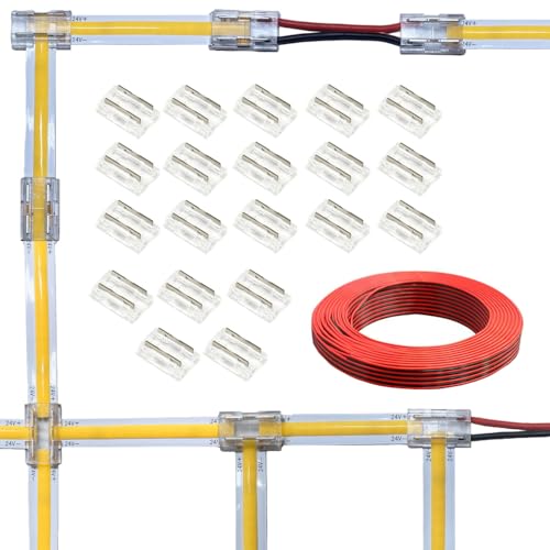 Connecteur COB 10mm pour réparer et relier vos bandes LED sans souder