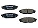 BOSCH BC1114 QuietCast Premium Ceramic Disc Brake Pad Set - Compatible with Select Subaru BRZ, Crosstrek, XV Crosstrek, Forester, Impreza, Legacy, Outback, WRX; REAR
