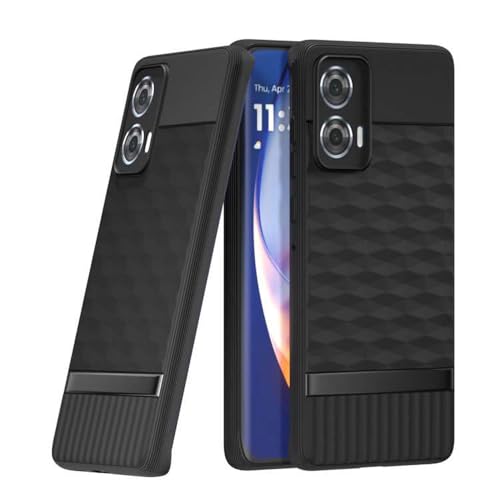 Image of Shockproof Case for Motorola Edge 50 Fusion 5G | Full Camera Protection | TPU Flexible Back Cover for Motorola Edge 50 Fusion 5G (Matte Black)
