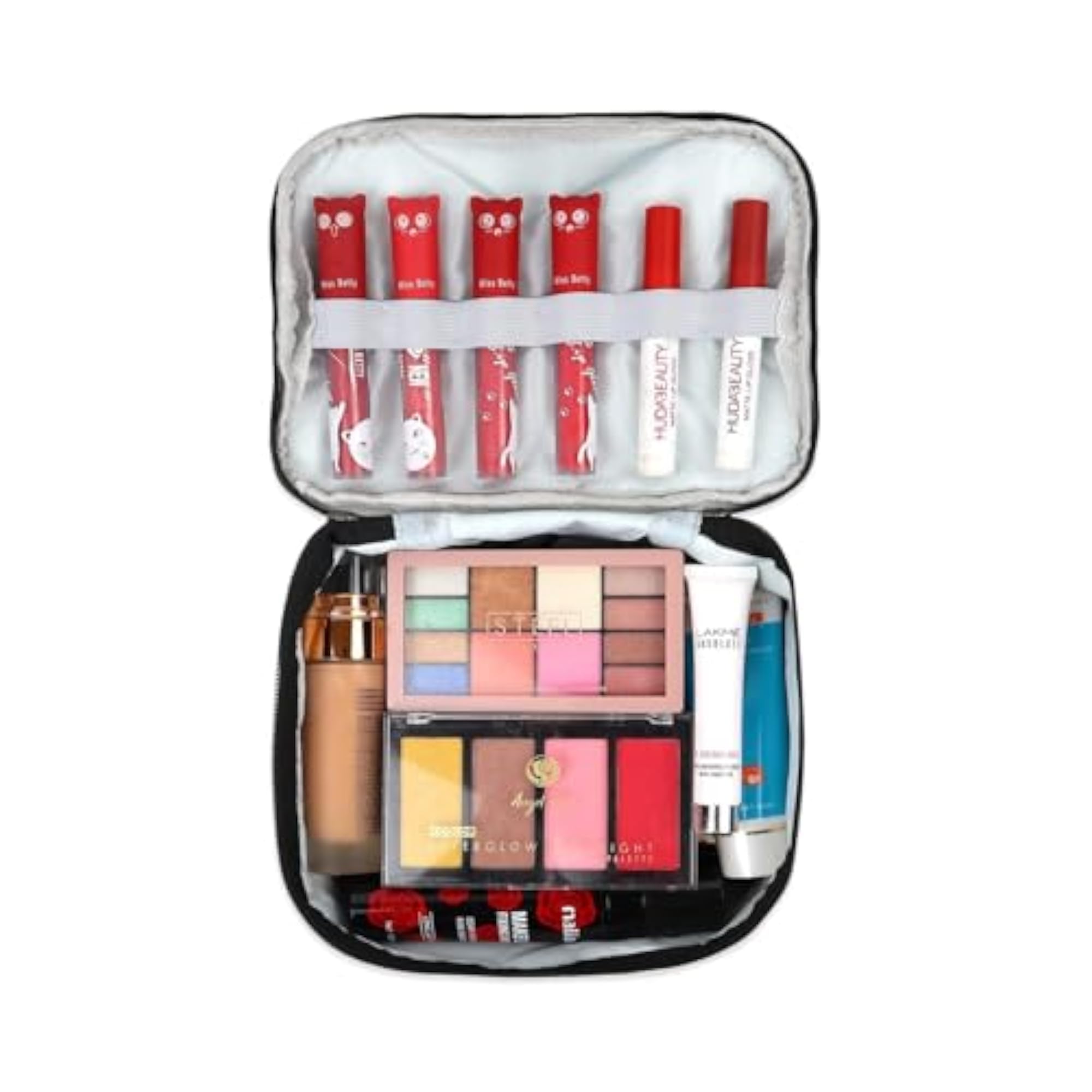 Makeup Bag, 2 Layer Waterproof Large Portable Organizer
