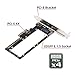 cablecc Host Adapter PCI-E 4.0 4X to NVMe Ruler 1U GEN-Z EDSFF 9.5mm 15mm 25mm Thickness Short SSD E1.S with Heat Sink PM9A3 PM9D3 P5801X Carrier Adapter