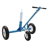 Bituxx Rangierhilfe Mover für Anhänger Trailer Hänger Rangierwagen Wohnwagen mit Stützrad & Kugelkupplung & Höhenverstellung einfaches Rangieren bis 453Kg