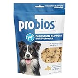 Probios Digestive Support Chewables for Dogs, Daily Probiotic Supplement for Gut Health, Digestion & Immune Support, 1 lb