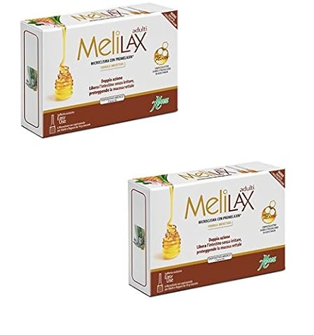 ABOCA - MELILAX DOROSŁYCH I CHŁOPCÓW - 2 opakowania - Microclisma z Promelaxin®