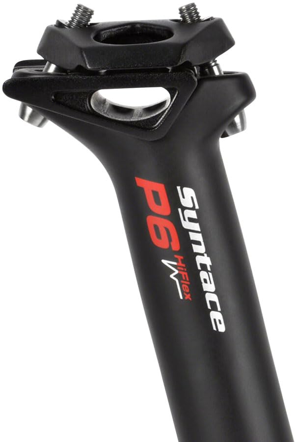Syntace P6 Carbon HiFlex Sattelstütze, 30,9 x 400 mm, Schwarz, Di2-kompatibel Sport & Freizeit