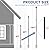 ZMTECH 10 FT Flag Pole in Ground, Heavy Duty Flag Pole Holder for Outside House with 5 Pronges Base, Extra Thick Flag Pole Kit for Outdoor Garden Decor Residential Commerical(1 Pack,Without Flag)