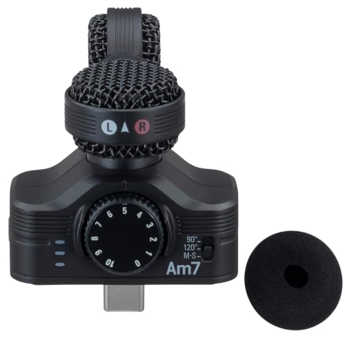 Amazon | ZOOM(ズーム) Am7 Androidスマホマイク USB Type-C ブラック