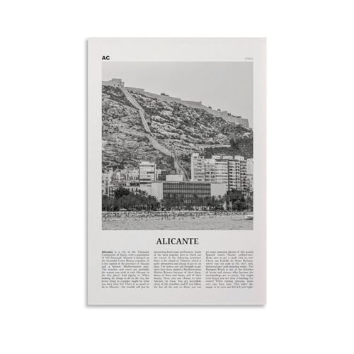 Art mural d'Alicante haut de gamme | Photo de collection Espagne