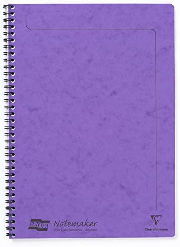 Europa A4 Wire Ruled Notemaker - Assorted Colour (Pack of 10)