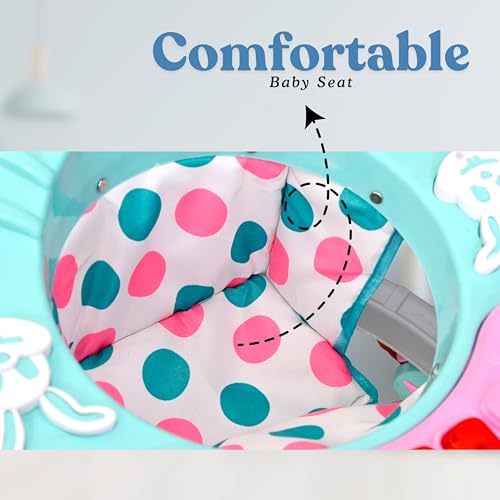 Image of AVANI METROBUZZ Baby Walker with Musical Lights, Push Handle, Interactive Tray for 6 to 18 Months Baby