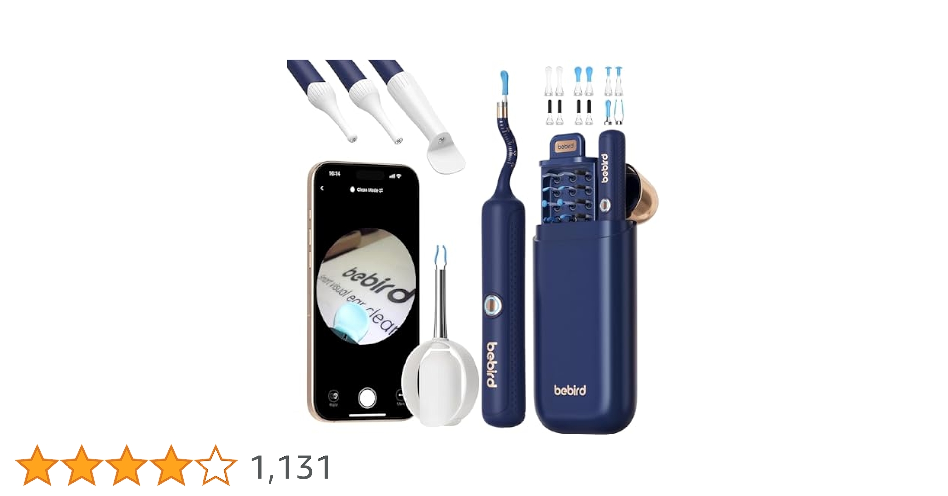 ❤️大特価❤️ 耳かきカメラ　1000万画素　高精度ピンセット　フレキシブルレンズ 耳かき カメラ bebird Note3 Pro ライト 光る ピンセット LED