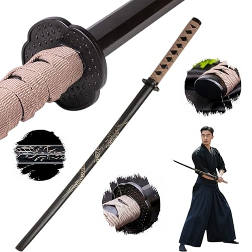 57 SPECIAL REPLICAS Drachen Bokken Katana Holz Schwert 100 cm zum Training Professionell 1807D