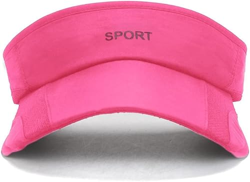 Miniatura 38 de Viseras solares para mujer con visera retráctil, visera de golf, protección UV, gorra de playa, tenis, correr, deporte, sombrero ajustable Blanco