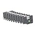 Produktbild Colour Direct - 10 X Rollbandkassette TZE-231 / TZ-231 Etikettenband kompatibel mit Brother GL-100 GL-200 GL-200VP GL-H100 GL-H105 GL-H105VP PT-1000 PT-1000P PT-1005 PT-1005BTS PT-1005F