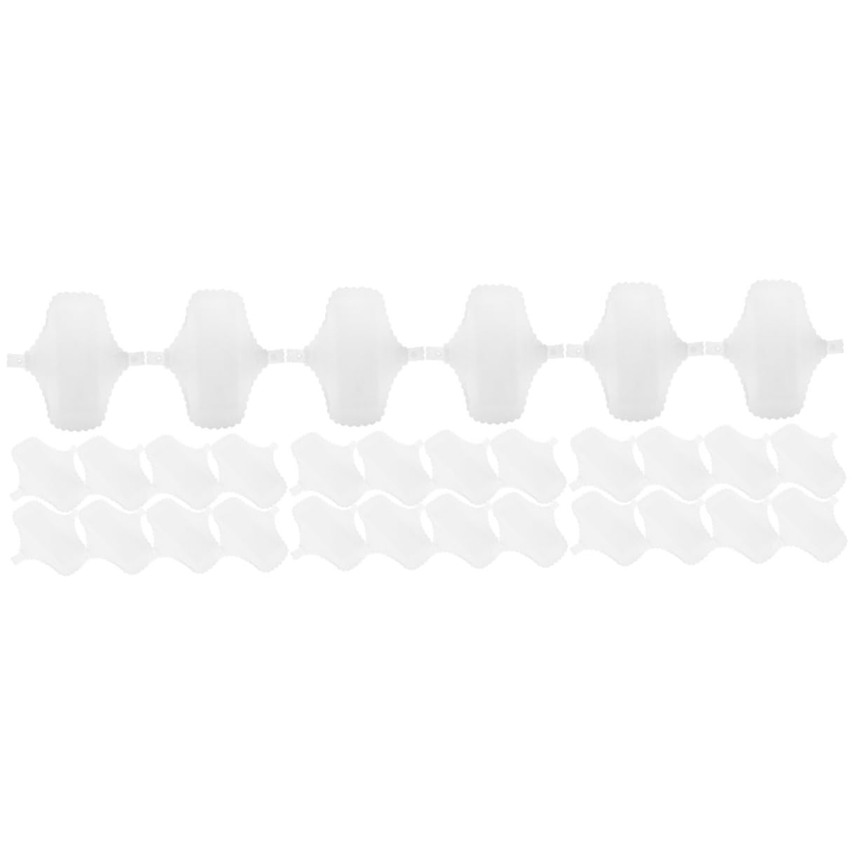 GLEAVI 30 Pièces Tissu Menstruel Lavable Coton Tissu Respirant Coton Femmes