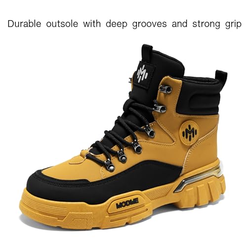 Men's Ankle Hiking Boots - Waterproof Casual Walking Boots - Lightweight outdoor Boots for Men2