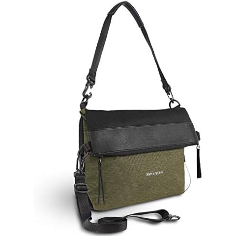 Sherpani Vale, Anti Theft Crossbody Purse, Tote Bag, Travel Shoulder Bag, Fashion Purse Handbag, Crossbody Bags for Women, Loden, M Cover