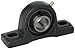 Hub City PB251DRWX1 Pillow Block Mounted Bearing, Normal Duty, High Shaft Height, Relube, Setscrew Locking Collar, Wide Inner Race, Ductile Housing, 1" Bore, 1.53" Length Through Bore, 1.437" Base To Height