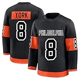 Cam York Jersey Mens/Women/Youth Stitched for Sports Fan Black No Brand/Logos