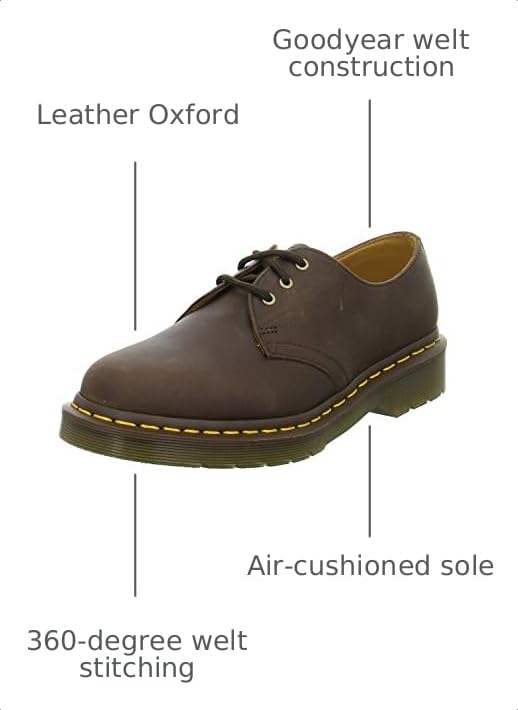 Image of Dr. Martens Unisex-Adult 1461 Oxford