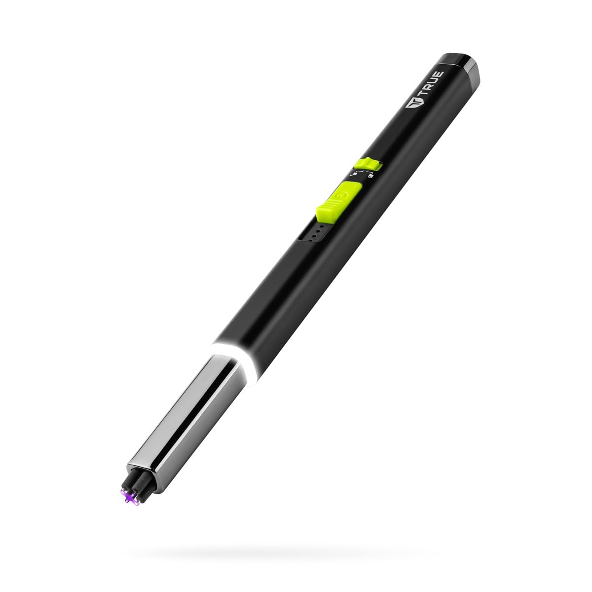 True Plasma Lighter Wand - USB-C Rechargeable Flameless Fuel-Free Durable Aluminum Impact Resistant Includes Safety Lock Switch