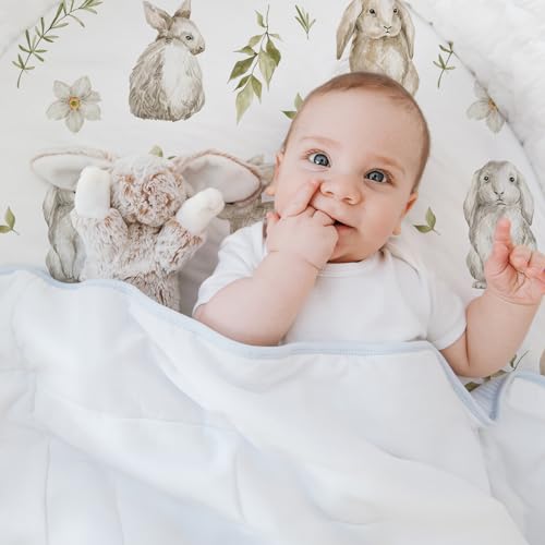Image of Bassinet Sheets 2-Pack for Newborn Baby Boy and Girl Gender Neutral, Soft Breathable Elastic Sheets, Universal Fit Flexible for Rectangle Round Oval Hourglass Bassinet Mattress /Pad