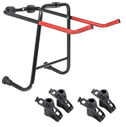 Suporte Veicular Compacto para 2 Bicicletas Transbike Mini + 2 Pares de Abraçadeiras Altmayer