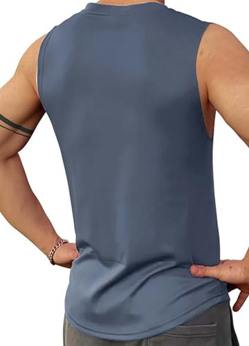 Image of AUSK Vest for Men || Gym Sports Men Tshirt || Summer wear Regular Fit T-Shirt for Men