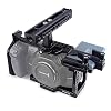 BMPCC 4K & 6K Cage for Blackmagic Design Pocket Cinema Camera 4K & 6K with Rotating NATO Handle, T5 SSD Mount