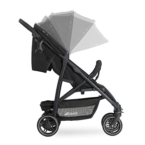 Miniatura 25 de Hauck Rapid 4r Plus Silla Paseo, Capota Xl Con Upf 50 -Negro