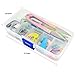WHATWEARS Knitting Accessory Kit Supply Set Basic Tools + Case Lots Pcs