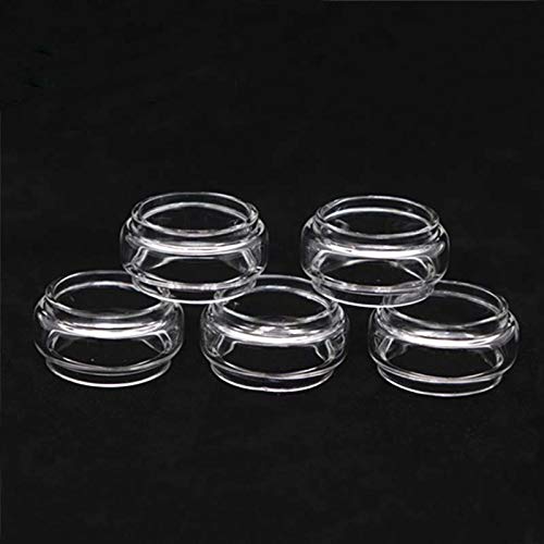 RUIYITECH 5PCS Replacement Original Size Clear Bubble Glass Tube for Vandy Vape Kylin M RTA 4.5-m-l