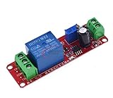 DC 12V Delay Relay Shield Module NE555 Timer Switch Adjustable Module 0 to 10 Second 0~10S Car Oscillator