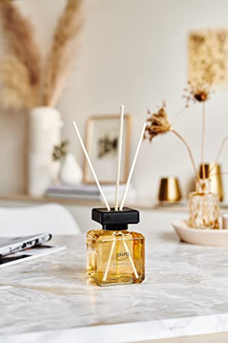 ipuro - Essentials Raumduft Soft Vanilla 100ml | Raumerfrischer mit Vanille, Sandelholz, Lakritz, Pfirsichblüte & Karamell Duft Aroma | Diffuser mit Stäbchen | Lufterfrischer für die Wohnung 4