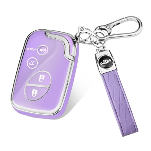 Image of MILD EAST for Lexus Key Fob Cover with Keychain