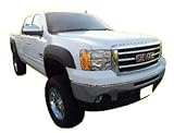2007-2013 GMC Sierra Smooth Black Fender Flares