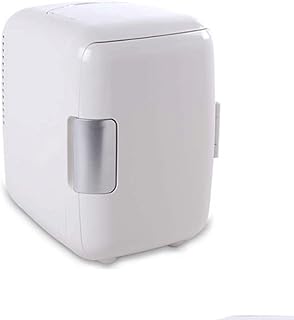 QSWL Refrigerador Pequeño, Refrigerador Y Calentador Refrigeradores Pequeños Portátiles con Alimentación CA/CC 4 L, Mini Refrigeradordormitorio, Oficina, Automóvil (Color : Pink, Size : 12v220v)